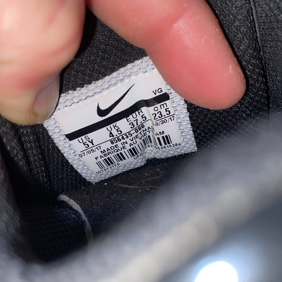 0627 Kids Nike FastFlex Black and Pink Soccer Cleats - Picture 7 of 10